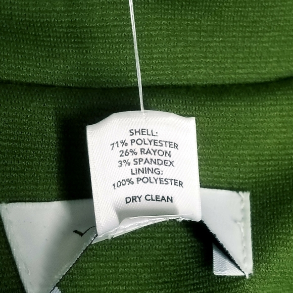 Ann Taylor Loft Green Cropped Jacket, SZ 14, NWT - Picture 5 of 7